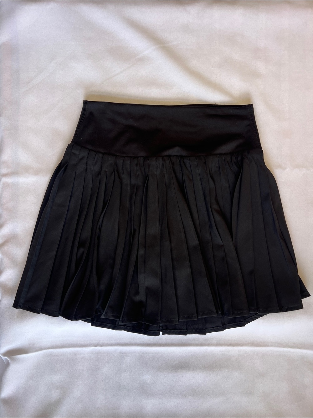 all in motion Black Pleated Circle Skirt